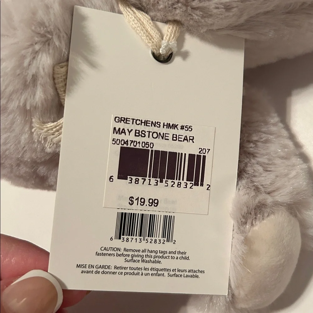 Demdaco Birthstone Bears May Teddy Bear Stuffed Animal 3.5